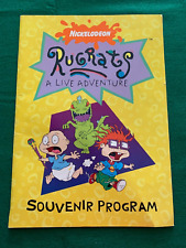 Nickelodeon Rugrats: A Live Adventure World Tour Souvenir Program - 1998 picture