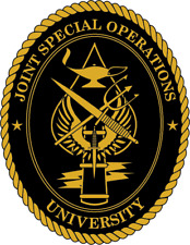 Joint Special Operations University Self-adhesive Vinyl Decal picture