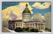 St Louis MO-Missouri, Historic Old Courthouse Vintage Souvenir Postcard picture