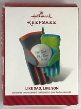 2014 Hallmark Keepsake Christmas Ornament Like Dad, Like Son picture