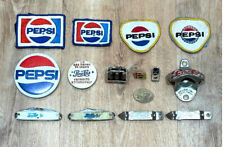 Vintage Pepsi - PINS - PATCHES - KNIVES - OPENERS - TOKEN - MINI 6 PACK - READ picture