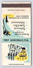 1940s-50s~Fort Lauderdale FL~The Reef Restaurant & Cocktails~VTG Matchbook Cover picture
