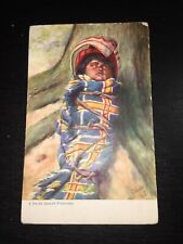 A Plute Indian Papoose Full Color Postcard. picture