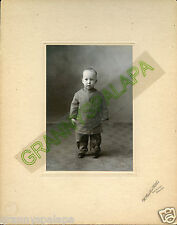 Antique Photo - Denver, Colorado-Little Boy, Long Pants Rolled Up & Long Jacket picture
