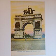 Brooklyn NY-New York Defenders Arch Prospect Park Vintage Postcard picture