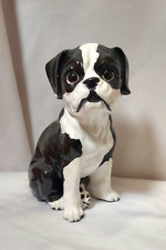 Vintage Boston Terrier Porcelain Statue picture