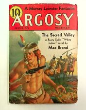 Argosy Part 4: Argosy Weekly Aug 10 1935 Vol. 257 #5 GD/VG 3.0 Low Grade picture