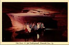 Echo River 360 Feet Undergound Mammoth Cave Kentucky Postcard picture