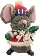 Gemmy MERRY MICE￼ Animated  Christmas Mouse Let It Snow Holiday Decoration 2001 picture