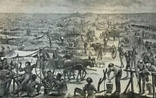 1873 Life in the Diamond Fields of South Africa illustrated picture