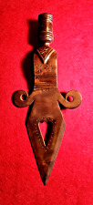 Vintage Large Heavy Trade Spoontoon Tomahawk Axe Pipe Head picture