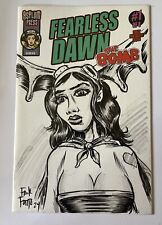 Fearless Dawn: The Bomb #1C Original Sketch Cover By Frank Forte  Comics NM picture