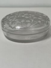 Vintage Rene R. Lalique D Orsay Glass Powder Jar picture