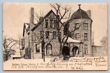 POSTCARD Baldwin Cottage OBERLIN COLLEGE OH 1906 picture