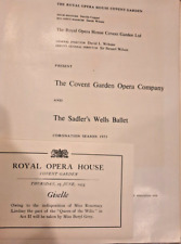 Sadler's Wells Ballet, Program, 1953, The Royal Opera House Covent Gdn London UK picture