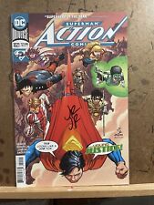 Action Comics 1021 Signed By John Romita Jr picture