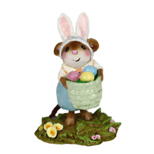 Wee Forest Folk HOPPY EASTER BOY, WFF# M-719b, Easter Mouse Issued 2022 picture