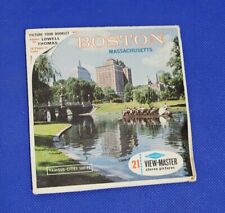Sawyer's A726 Boston Massachusetts Famous Cities view-master 3 Reels Packet Reel picture