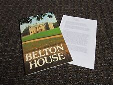 Belton House History Booklet 1979 Photos Lincolnshire UK + 1984 National Trust picture
