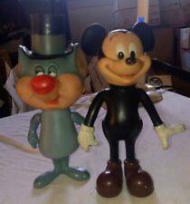 2 of Dakin Mickey Mouse walt disney & Merlin Magic Mouse 1970 Toy Figure 8