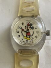 VINTAGE BRADLEY MICKEY MOUSE WATCH SWISS MADE Walt Disney Productions picture