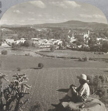 Keystone Stereoview View Overlooking Tula, Mexico of Rare 1200 Card Set #81 DN79 picture