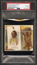1888 N36 Allen & Ginter American Indian Chiefs WHITE SWAN (PSA 4 VG/EX) 0 Higher picture