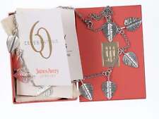 Rare/retired James Avery 60th Anniversary Shimmering Leaves Sterling Necklace picture