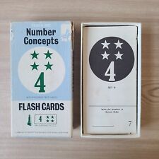 Vtg 1959 McGraw Hill Number Concepts Flash Cards Parent Teacher Aid COMPLETE picture