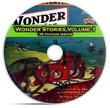 Wonder Stories, Vol 1, 38 Classic Pulp Magazine, Golden Science Fiction DVD C61 picture