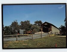 Postcard Covered bridges Amish Seasons Pennsylvania USA picture