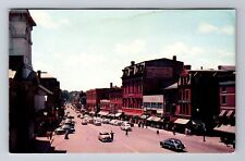 Portsmouth NH-New Hampshire, Congress Street, Antique, Vintage Souvenir Postcard picture