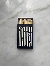 The Spaniard, New York City, Full Classic Unstruck Matchbox picture