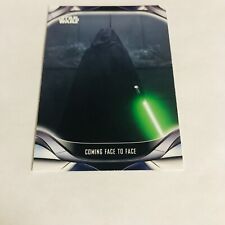 2021 Topps Star Wars Mandalorian S1&2 UK Base #151 Coming Face to Face picture