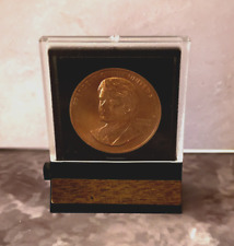 VINTAGE PRESIDENT JIMMY CARTER 1977 BRONZE COMMEMORATIVE INAUGURATION COIN picture