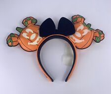 WDW Loungefly Disney Parks Mick-O-Lantern Glow In The Dark Mickey Halloween Ears picture