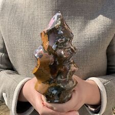 2.8LB Natural Ocean jasper quartz flame crystal mineral healing TQS8954 picture