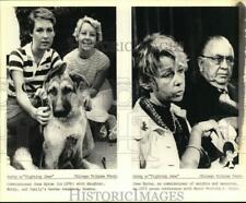 1980 Press Photo Chicago, IL Mayoral candidate Jane Byrne in 1976 and 1973 picture