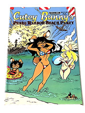 CUTEY BUNNY'S PEARL HARBOR BEACH PARTY-1994-RARE HTF ONE SHOT-MAGNECOM-VF picture
