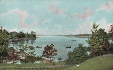 Postcard ME Hancock Maine Glimpse of Taunton River Unused Vintage PC f1880 picture