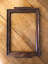 Antique Veneer Picture Frame, Holds 10 x 15 Photo or Painting, Worn Finish picture