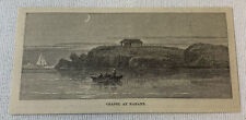 1878 small magazine engraving ~ CHAPEL AT NAHANT, Massachusetts picture