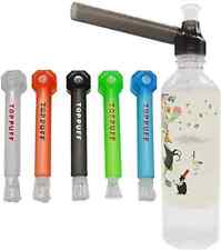 5 Units Random Colors Top Puff Premium Portable Hookah Bottle Water Glass Bong picture