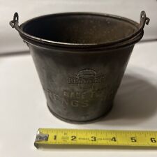 Behrens Metal Small Bucket Advertising Grengs  Hardware Store  Fun Antique picture