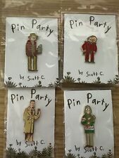 Twin Peaks Enamel Pins Scott C Pin Party Set Agent Cooper The Arm picture