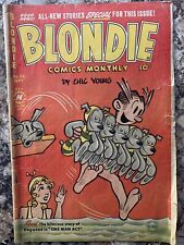 Vintage Blondie Comic Book No# 22 Grade # 4 picture
