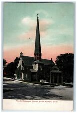 c1905 Trinity Episcopal Church South Norwalk Connecticut Posted Antique Postcard picture