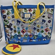 Disney Pixar Loungefly Tote Transparent Bag Monster Toy Story Nemo  picture