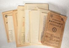 Unique lot of 1930's to 50's Otto Syreeni's Patented COLOUR NOTES System Items picture