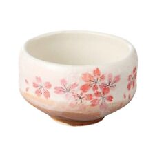 Chawan MINO YAKI WARE Japanese Matcha Bowl Tea Cup Heian Cherry Blossom Japan RD picture